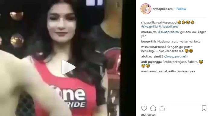Viral Video Payudara Tersenggol, Siva Aprilia: Sudah Aku Maafin Akun Palsu Siva Aprilia Mengupload Ulang Video Payudara Siva yang Tersenggol Oleh Petarung One Pride