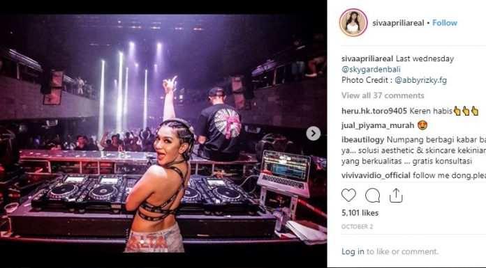5 Fakta Siva Aprilia, Gadis Ring MMA yang Viral di Media Sosial Siva Aprilia Nge-DJ - Src IG SivaApriliaReal